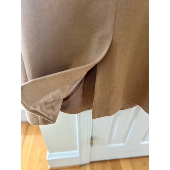 Jos A. Bank Tan Camel Three Button Pea Coat - Picture 5 of 6